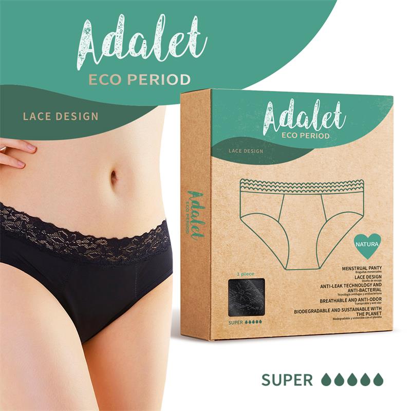 ADALET ECO PERIOD Natura Braguita Mentrual Súper