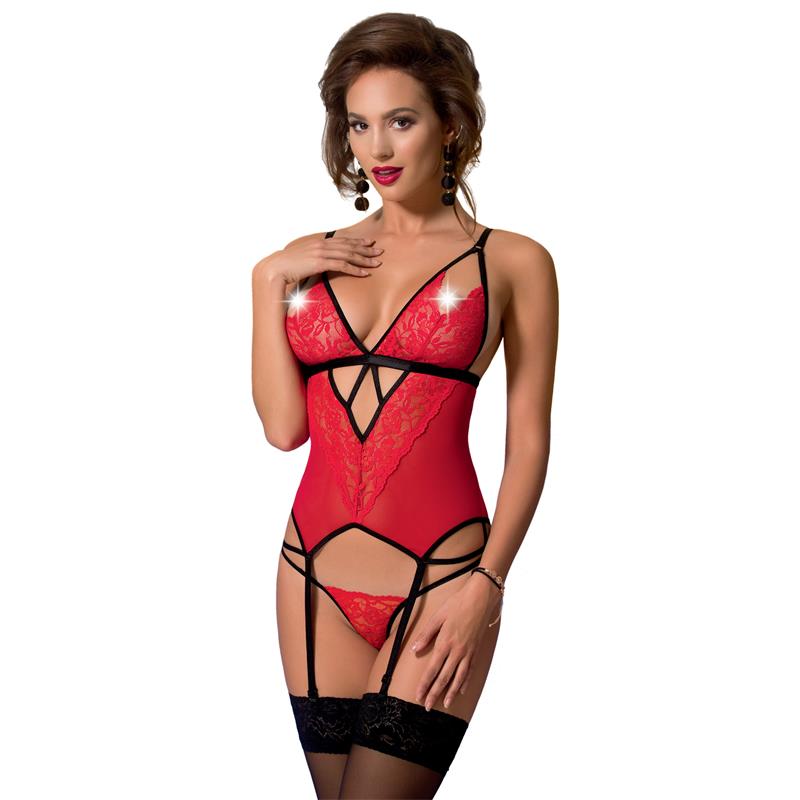 AVANUA Salome Corset Rojo