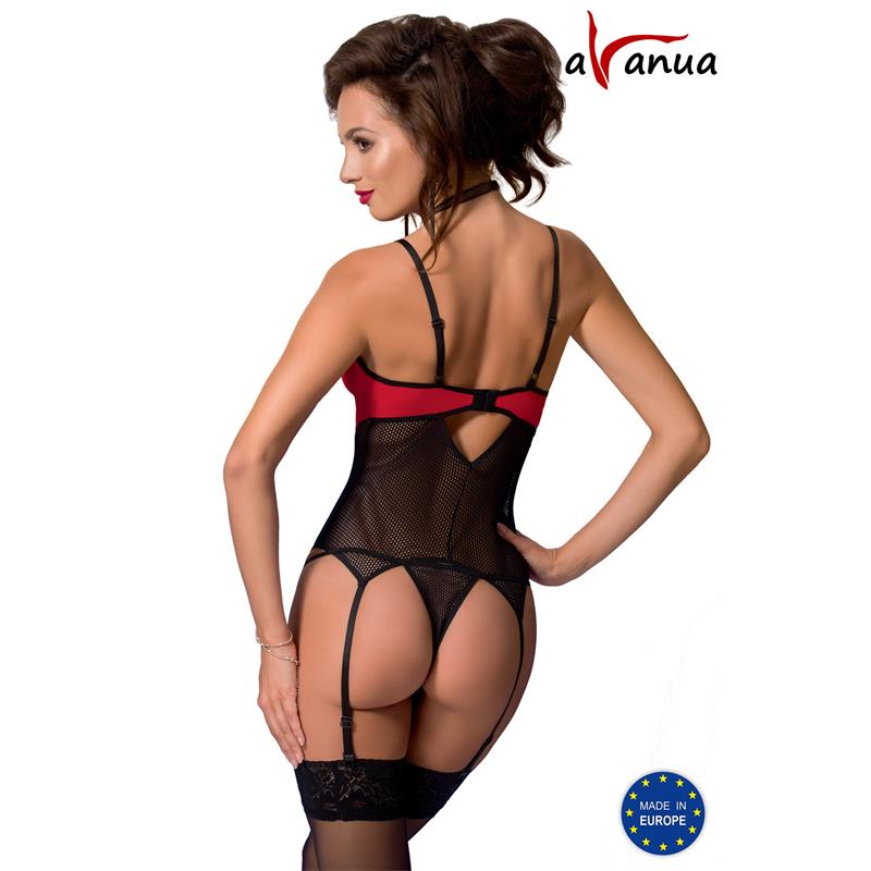 AVANUA COLINE Corsé Rojo/Negro