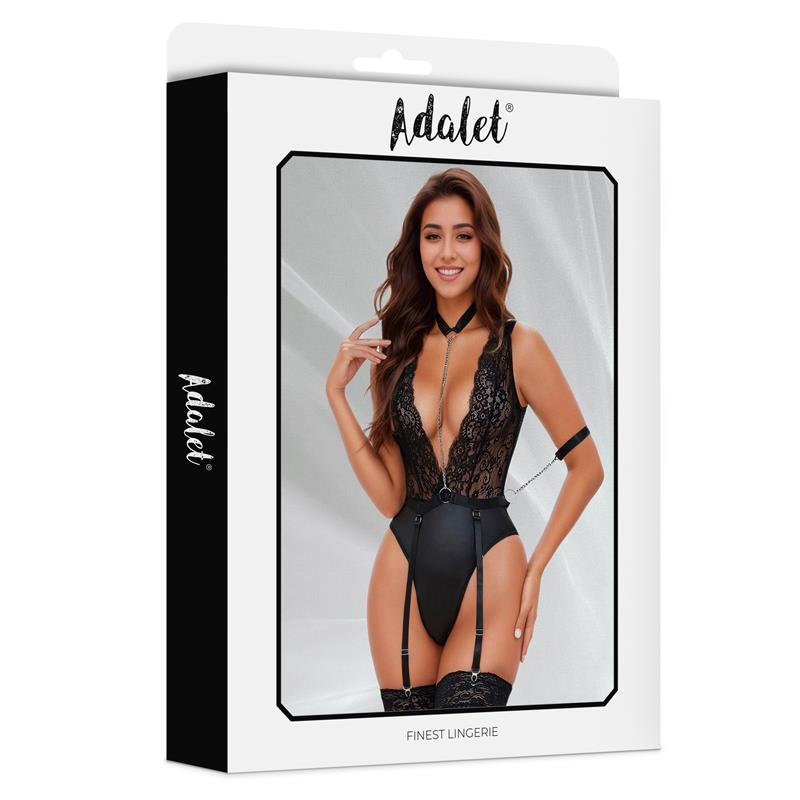 ADALET LINGERIE Ruby Bodysuit con Liguero