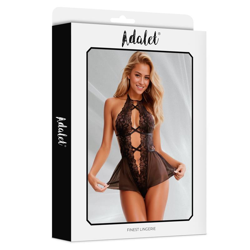 ADALET LINGERIE Ariella Body Espalda Abierta Patrón Floral