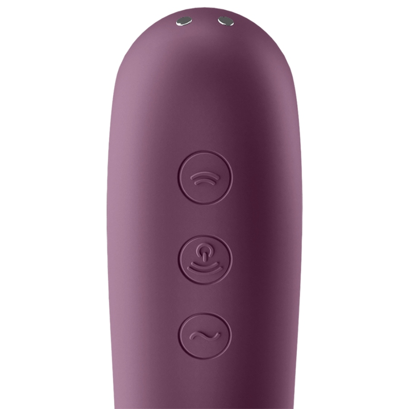 SATISFYER - DUAL KISS ESTIMULADOR CLITORIS