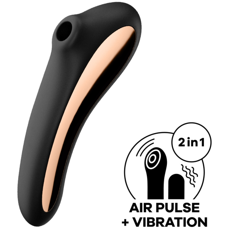 SATISFYER - DUAL KISS ESTIMULADOR CLITORIS