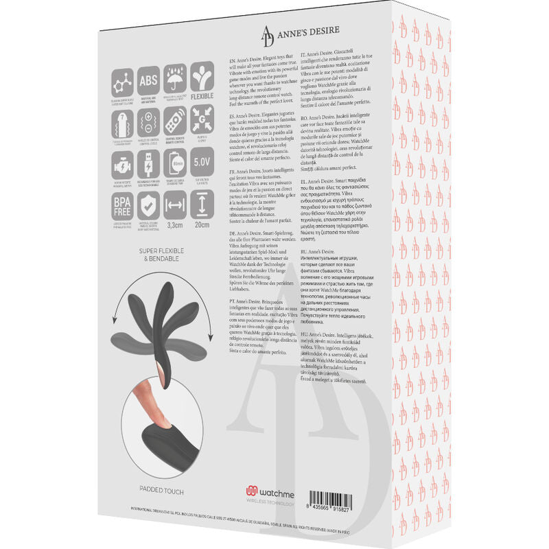 ANNE'S DESIRE - CURVE CONTROL REMOTO TECNOLOGÍA WATCHME