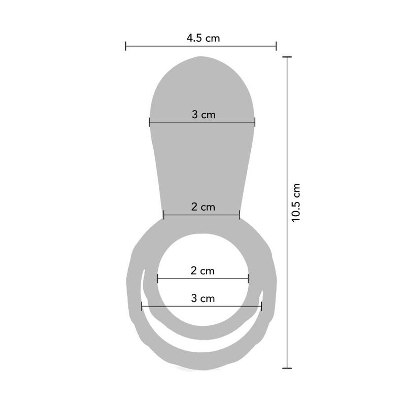 XOCOON - ANILLO VIBRADOR PARA PAREJAS