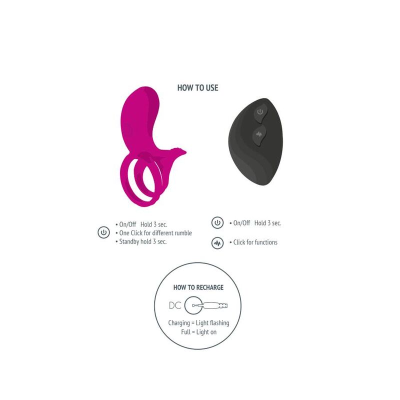 XOCOON - ANILLO VIBRADOR PARA PAREJAS