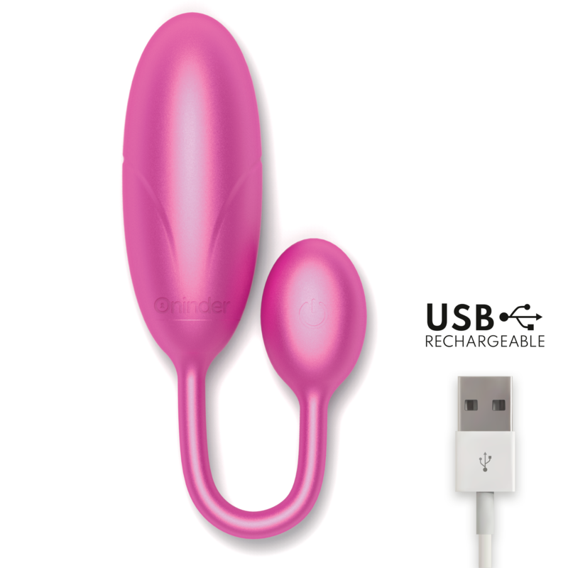ONINDER - DENVER HUEVO VIBRADOR 7 X 2.7 CM - APP GRATUITA