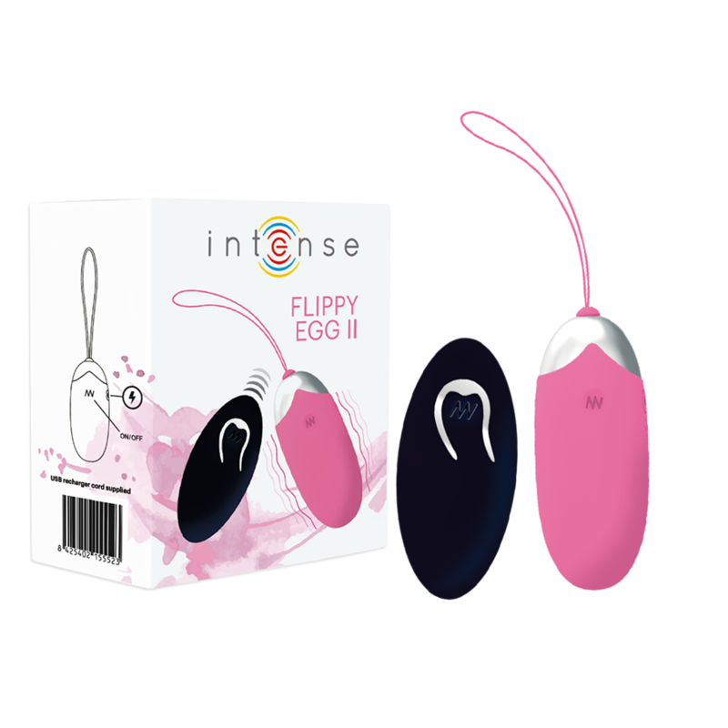 INTENSE - FLIPPY II HUEVO RECARGABLE REMOTO LILA