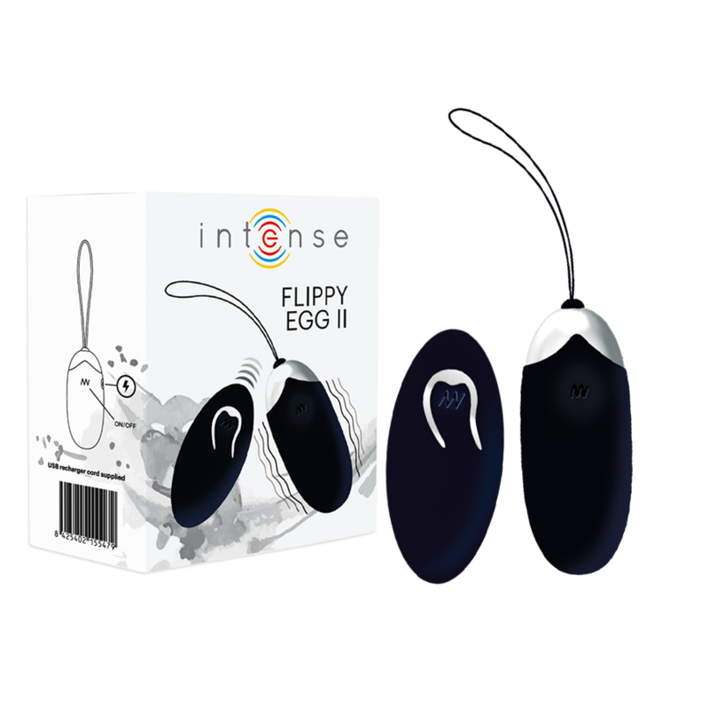 INTENSE - FLIPPY II HUEVO RECARGABLE REMOTO LILA