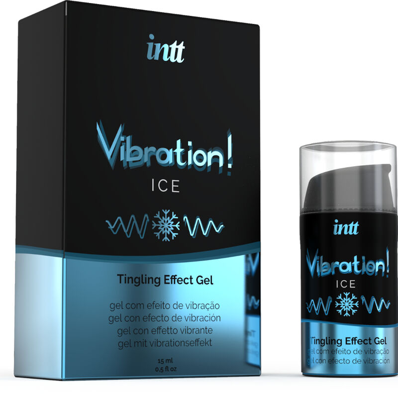 INTT - KRAFTVOLLES INTIM-STIMULANS-VIBRATIONSGEL MIT KALTEM EFFEKT 15 ML