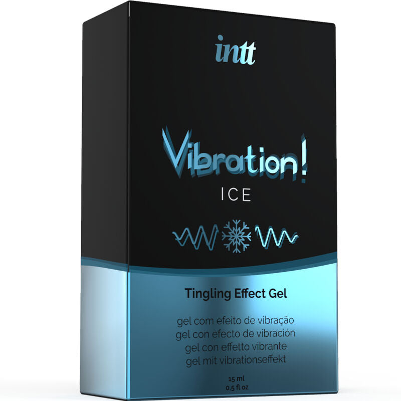 INTT - KRAFTVOLLES INTIM-STIMULANS-VIBRATIONSGEL MIT KALTEM EFFEKT 15 ML