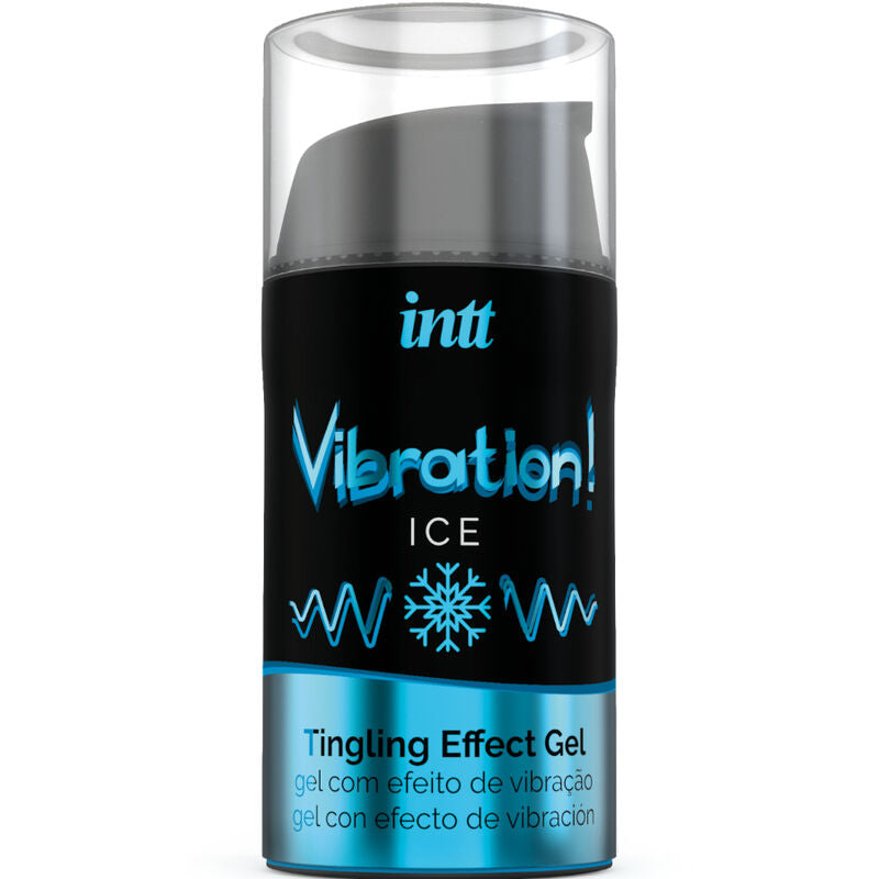 INTT - KRAFTVOLLES INTIM-STIMULANS-VIBRATIONSGEL MIT KALTEM EFFEKT 15 ML