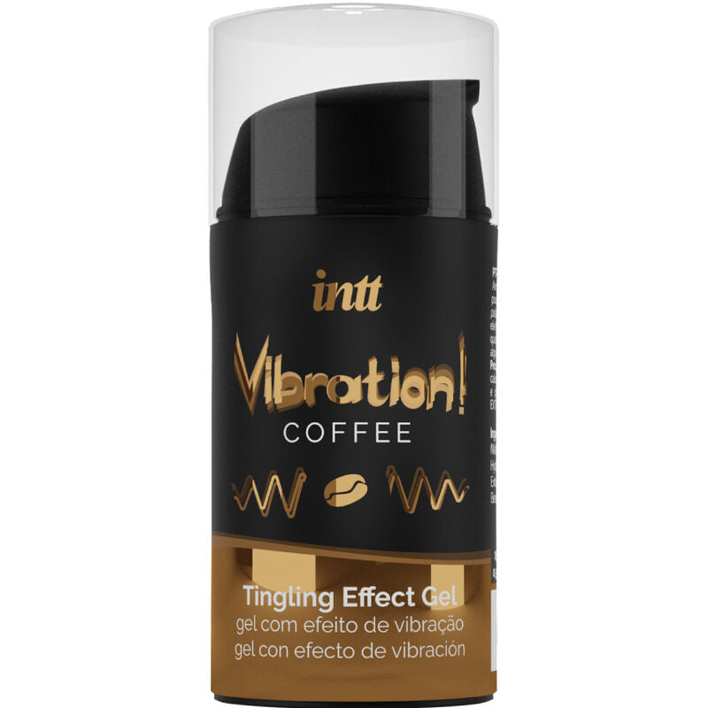 INTT - KRAFTVOLLES INTIM-STIMULANS-VIBRATIONSGEL FLÜSSIGER KAFFEE 15ML