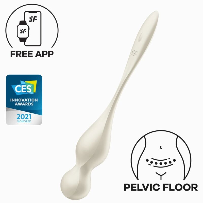 SATISFYER - LOVE BIRDS BOLAS KEGEL VIBRADORAS