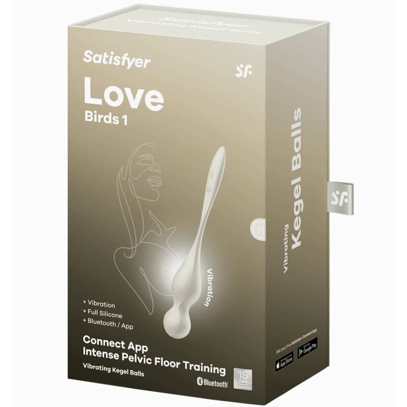 SATISFYER - LOVE BIRDS BOLAS KEGEL VIBRADORAS