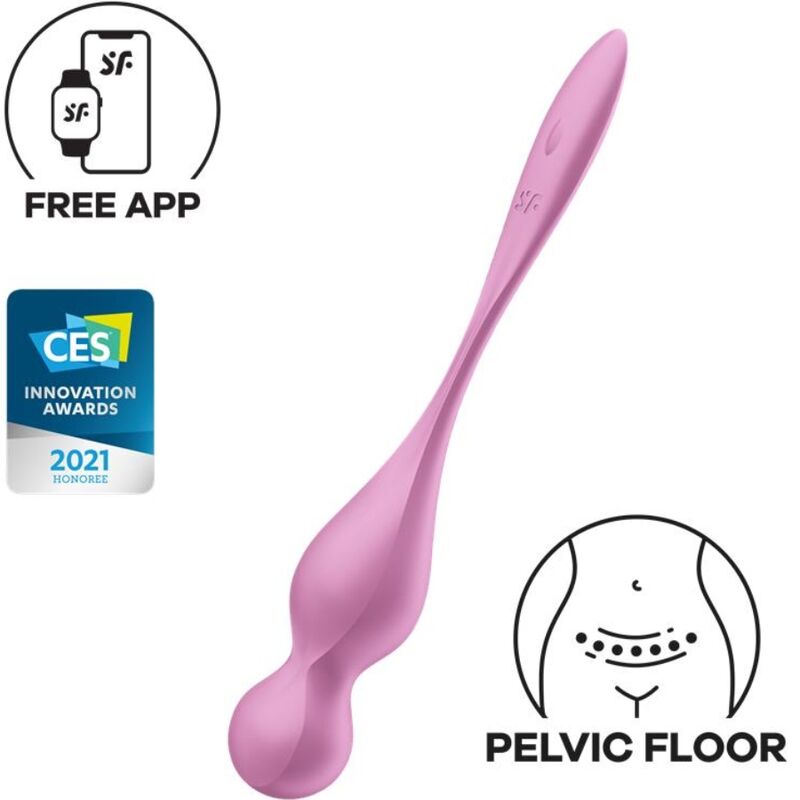 SATISFYER - LOVE BIRDS BOLAS KEGEL VIBRADORAS