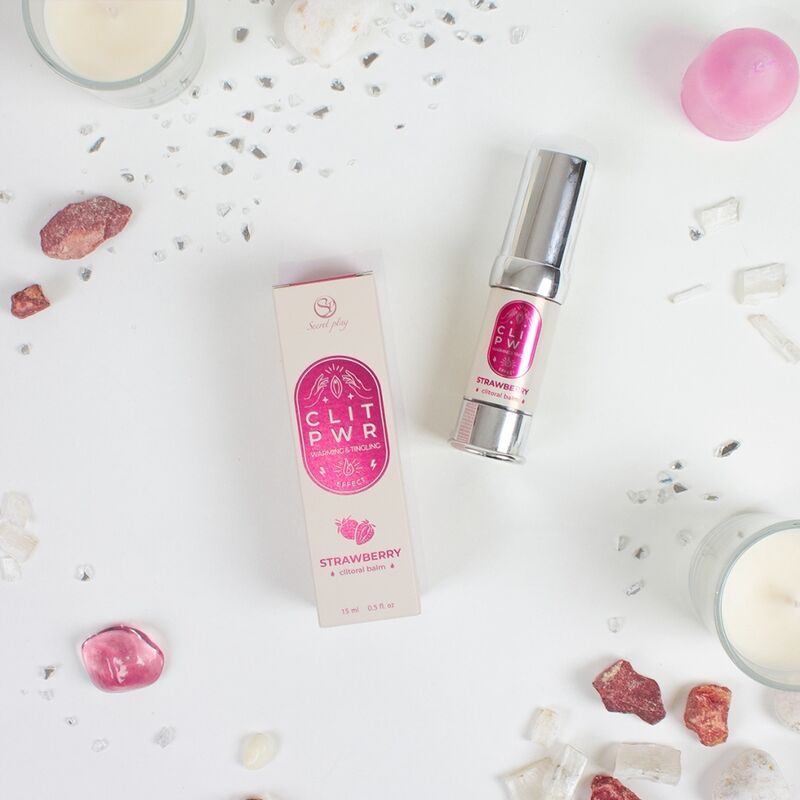 SECRET PLAY - CLIT PWR BALSAMO DE CLITORIS DE FRESA