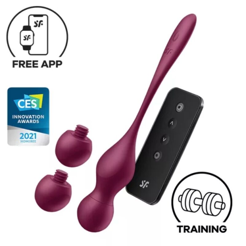 SATISFYER - LOVE BIRDS BOLAS VIBRADORES APP GRATUITA