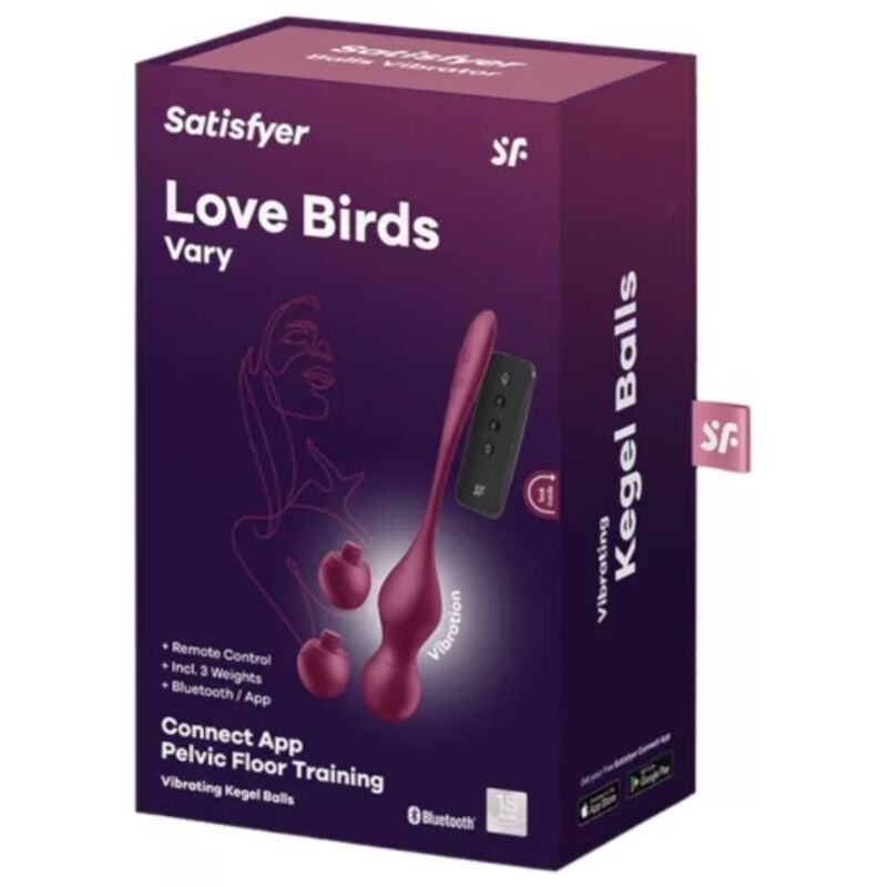 SATISFYER - LOVE BIRDS BOLAS VIBRADORES APP GRATUITA