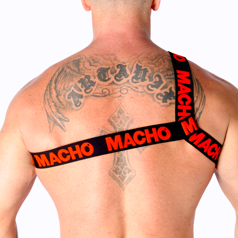 MACHO - ARNÉS ROMANO ROJO