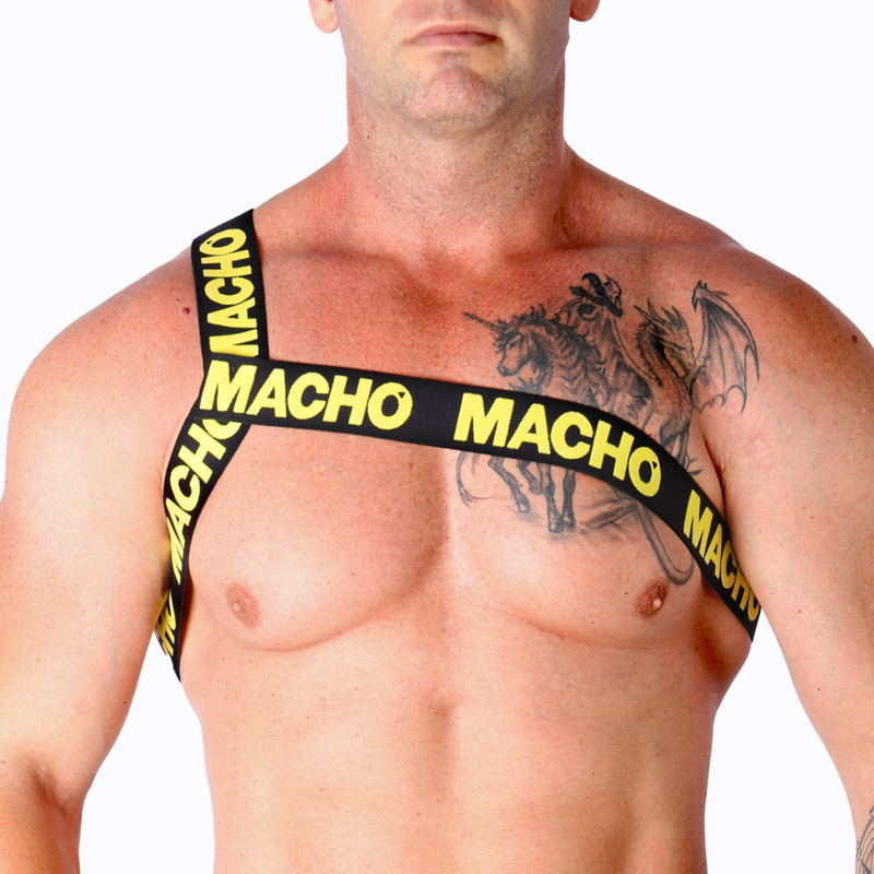 MACHO - ARNÉS ROMANO ROJO