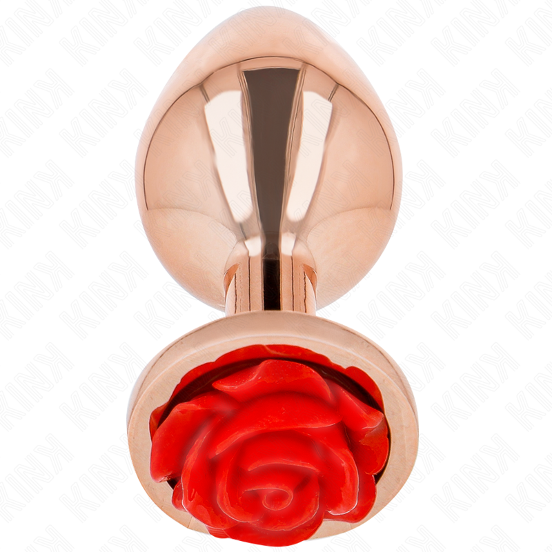 KINK - PLUG ANAL ORO ROSADO ROSA ROJA