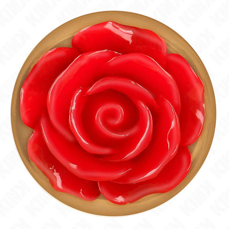 KINK - PLUG ANAL ORO ROSADO ROSA ROJA