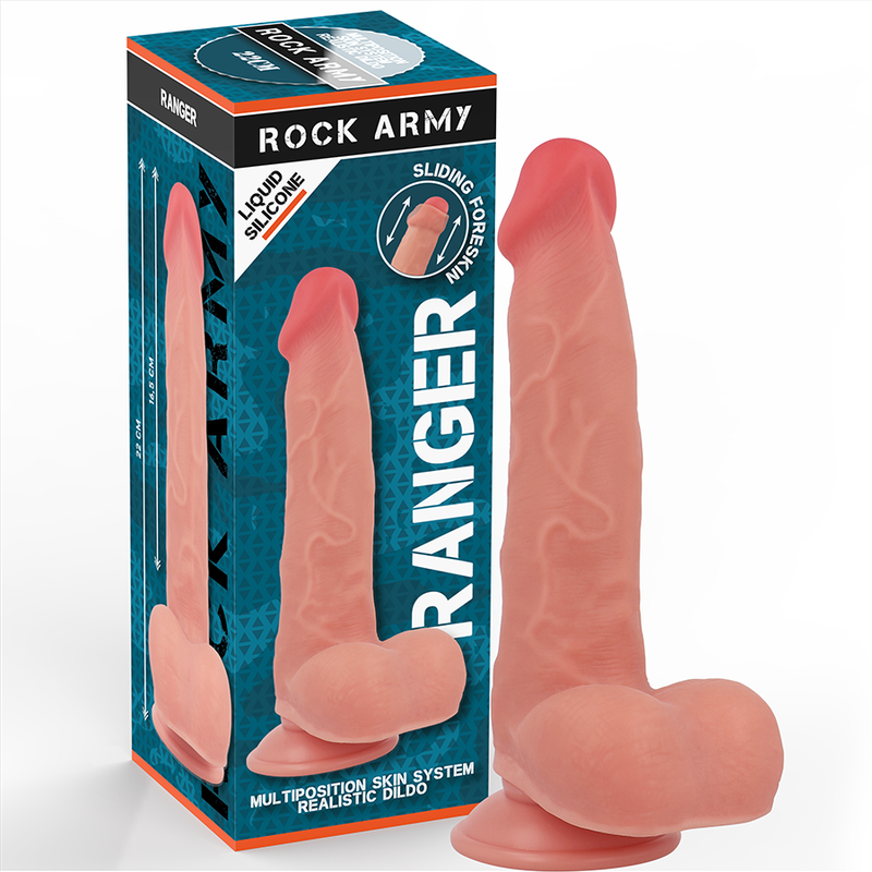 ROCKARMY - RANGER 22 CM -O- 3.6 CM DUAL DENSITY LIQUID SILICONE