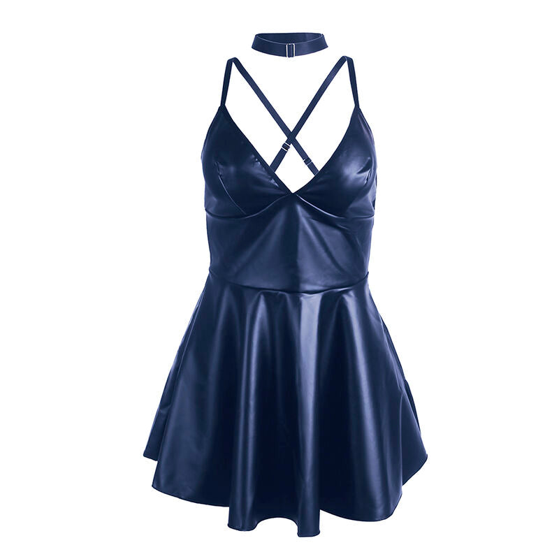 SUBBLIME - 955441 VESTIDO CON TIRANTES DE CUERO