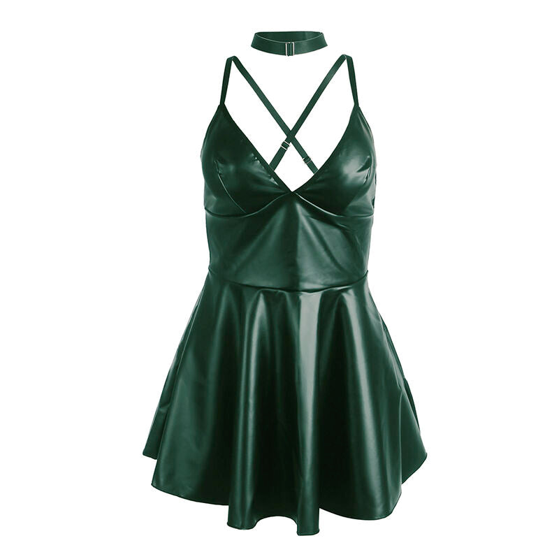 SUBBLIME - 955441 VESTIDO CON TIRANTES DE CUERO