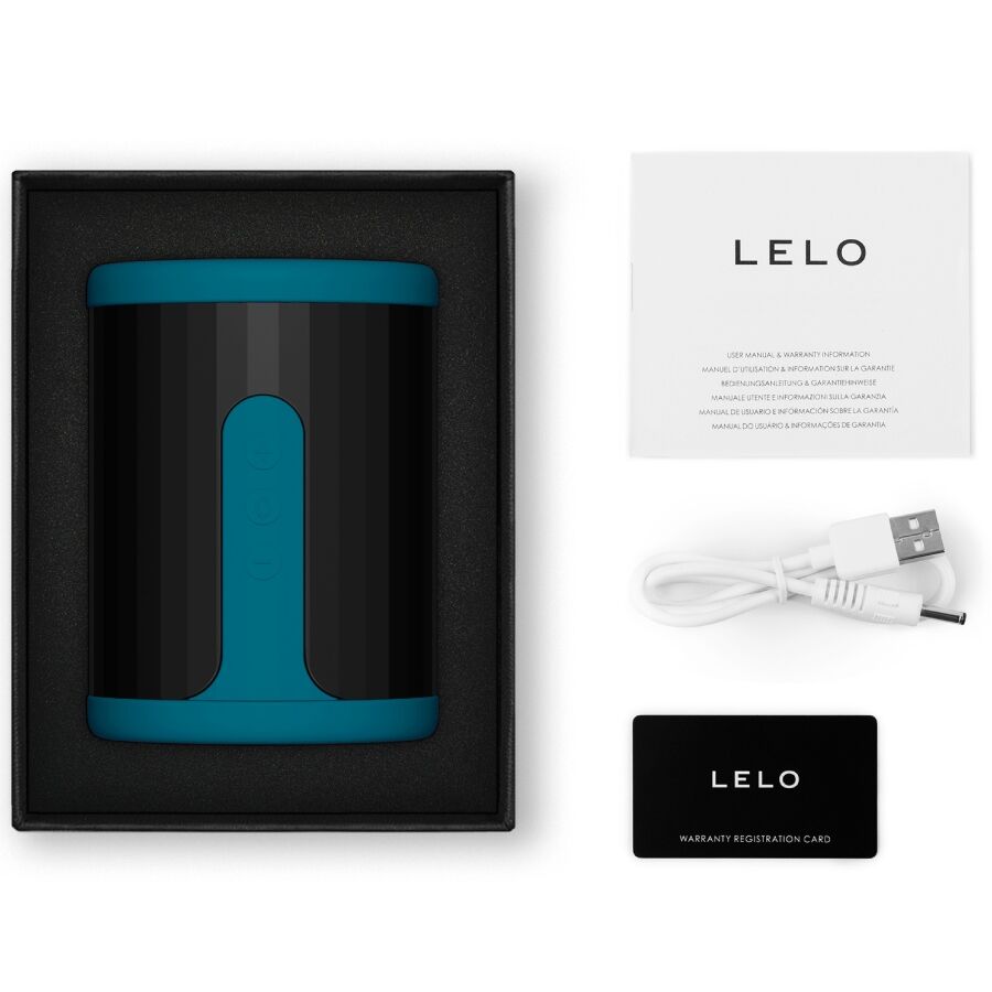 LELO - F2S ™ TEAL MASTURBADOR MASCULINO ROJO