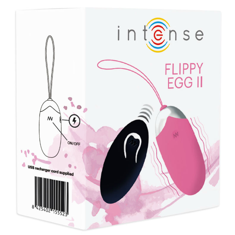 INTENSE - FLIPPY II HUEVO RECARGABLE REMOTO LILA