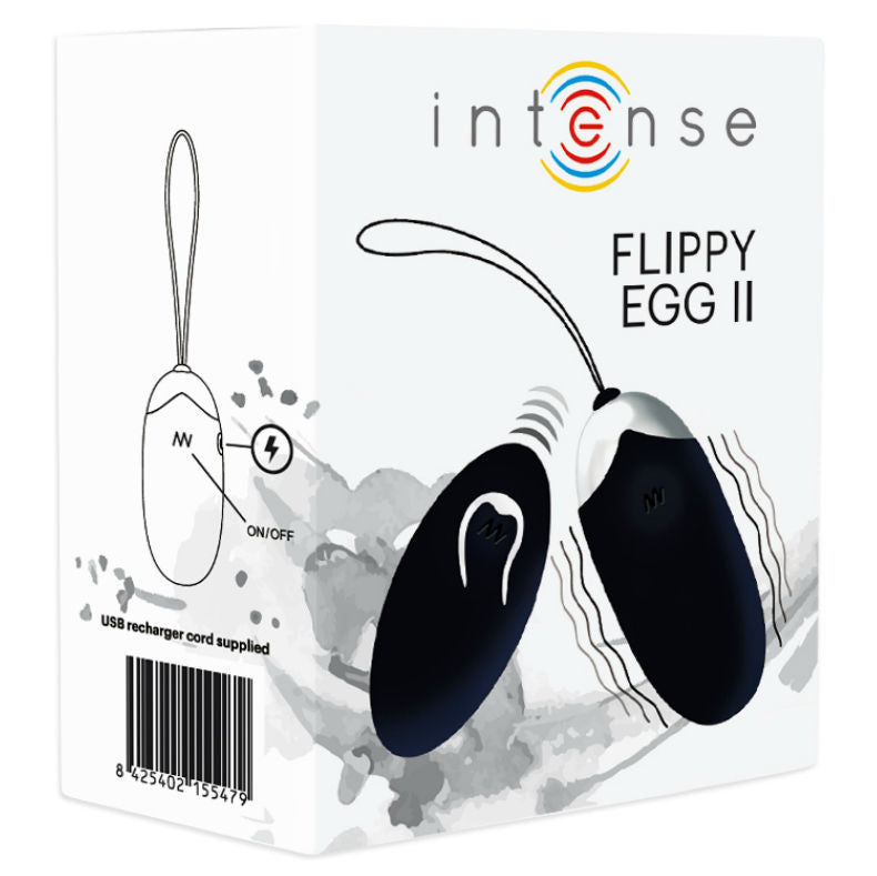 INTENSE - FLIPPY II HUEVO RECARGABLE REMOTO LILA