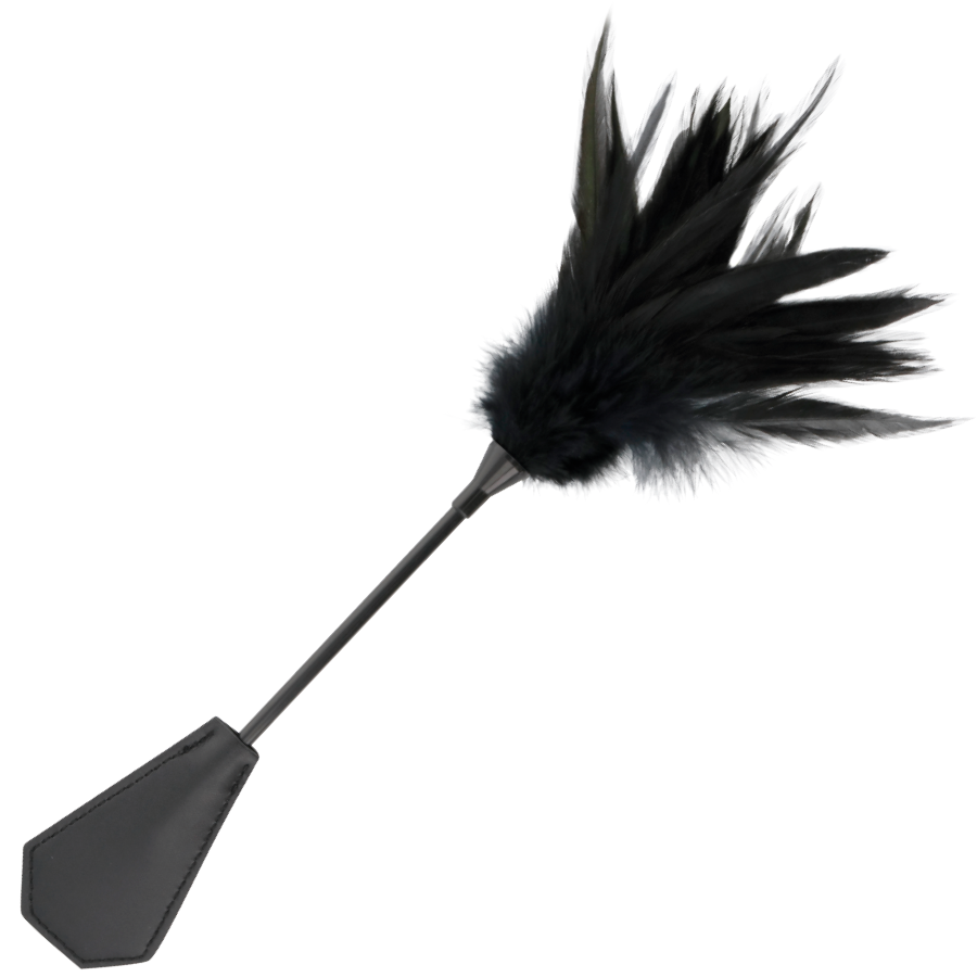 DARKNESS - FUSTA CON PLUMA NEGRA