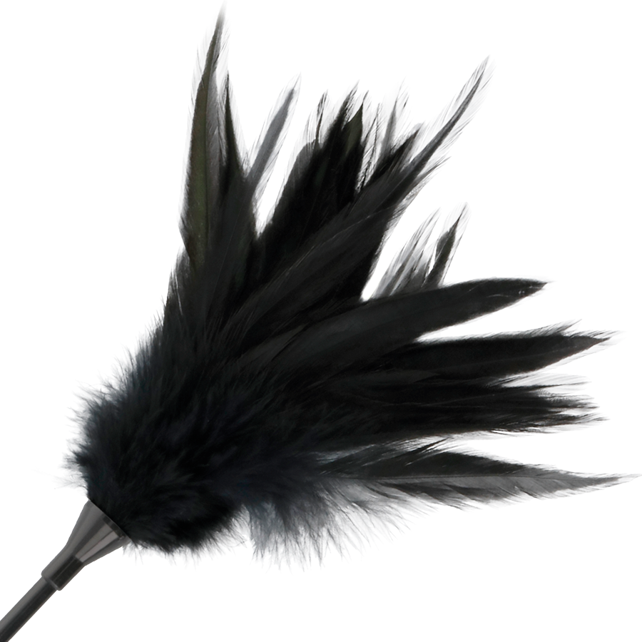 DARKNESS - FUSTA CON PLUMA NEGRA