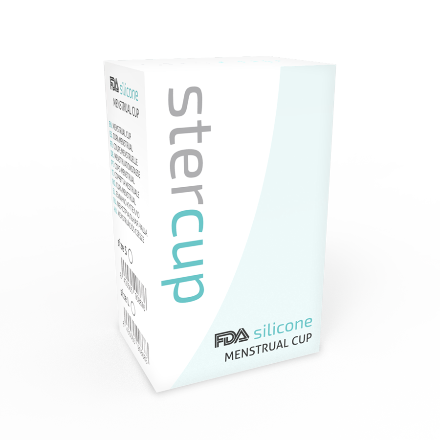 STERCUP - COPA MENSTRUAL FDA SILICONA - TALLA S