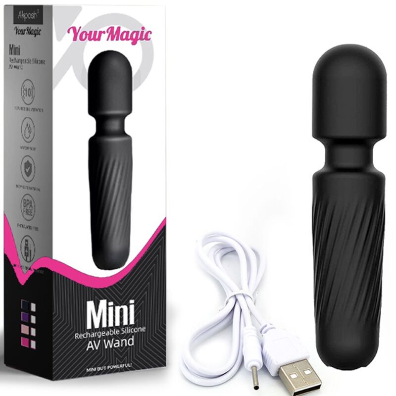 ARMONY - YOUR MAGIC MASAJEADOR & VIBRADOR RECARGABLE 10 VIBRACIONES