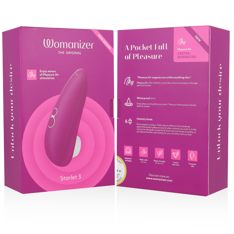 WOMANIZER - STARLET 3 ESTIMULADOR CLÍTORIS