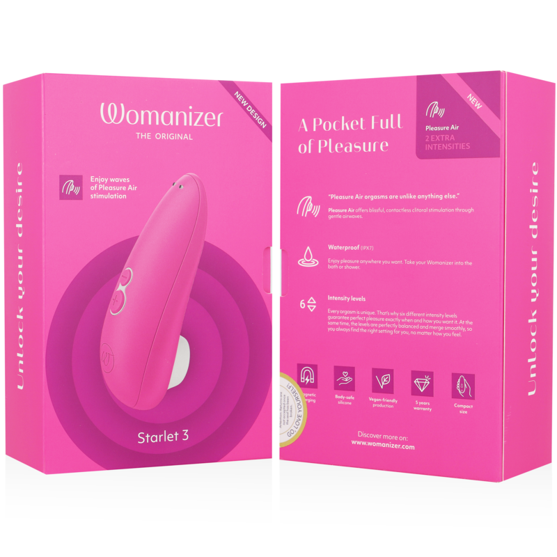 WOMANIZER - STARLET 3 ESTIMULADOR CLÍTORIS