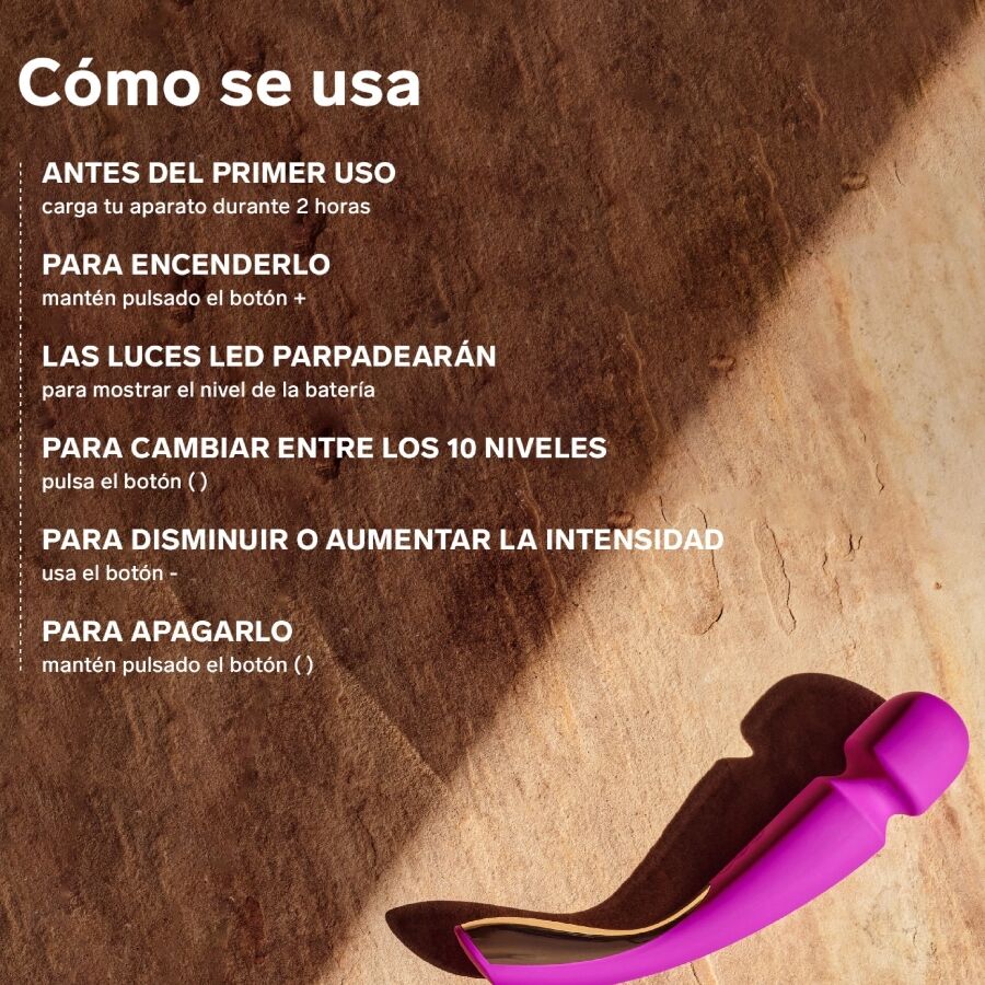 LELO - MASAJEADOR SMART MEDIUM WAND 2