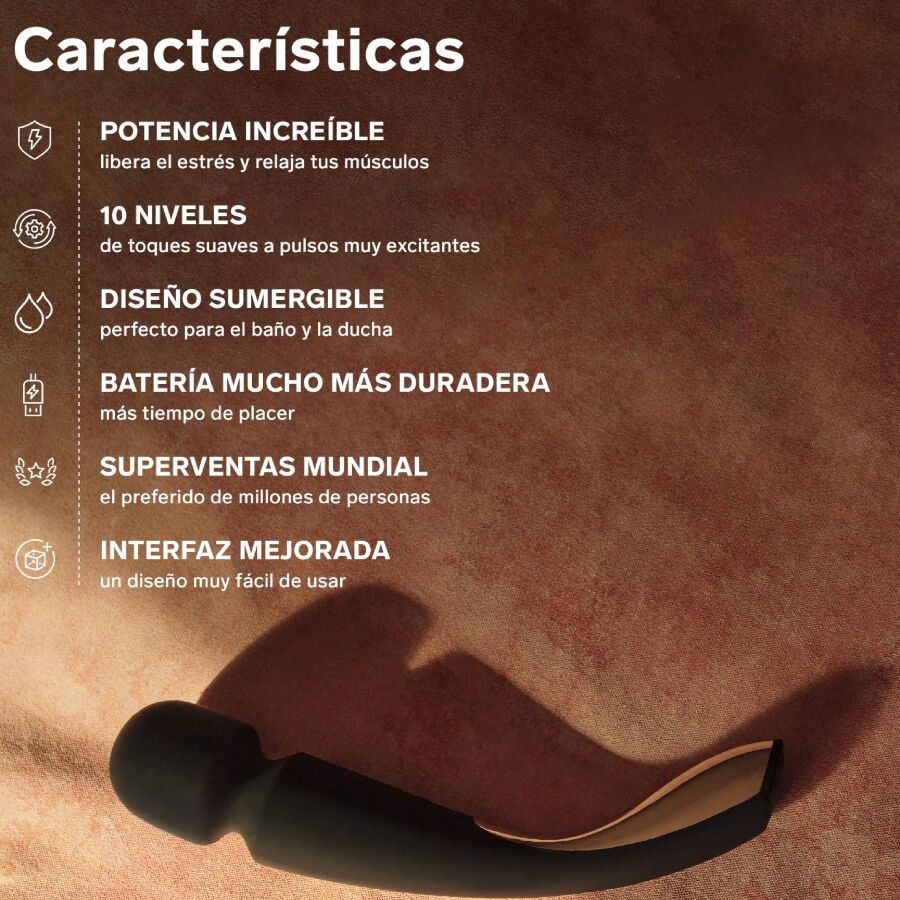 LELO - MASAJEADOR SMART MEDIUM WAND 2