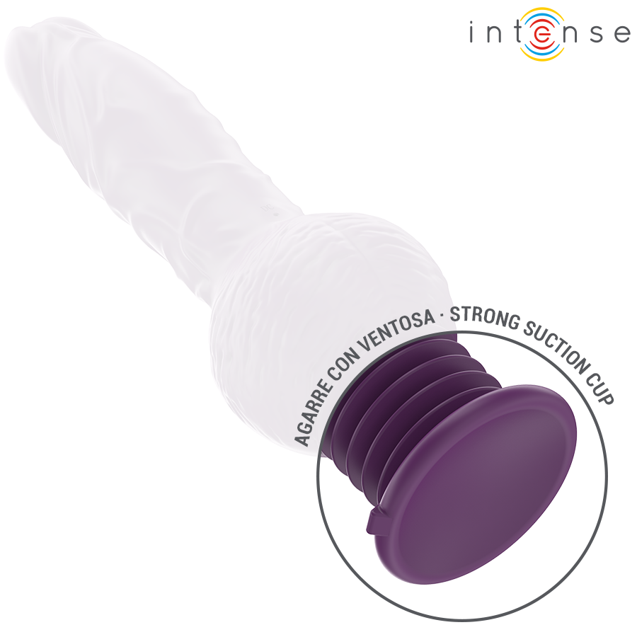 INTENSE - TATUM VIBRADOR MULTIFUNCIÓN CON VIBRACIÓN UP AND DOWN 24 CM