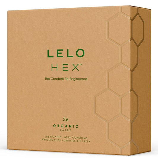 LELO - HEX ORGANIC PRESERVATIVO CAJA 36 UDS