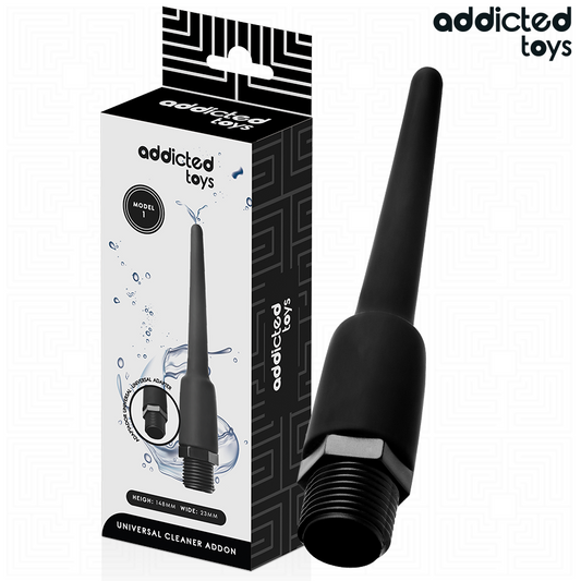 ADDICTED TOYS - LIMPIADOR ANAL CON ADAPTADOR UNIVERSAL MODELO 1