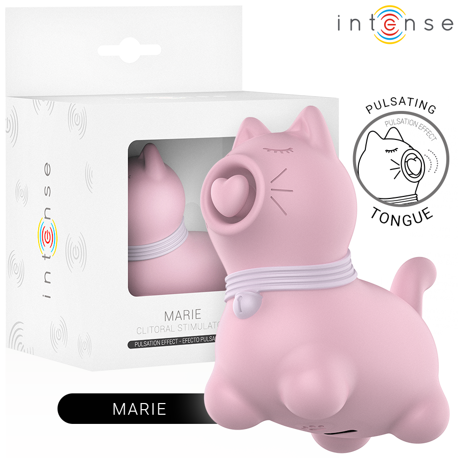 INTENSE - MARIE ESTIMULADOR CON LENGUA EFECTO PULSACIÓN